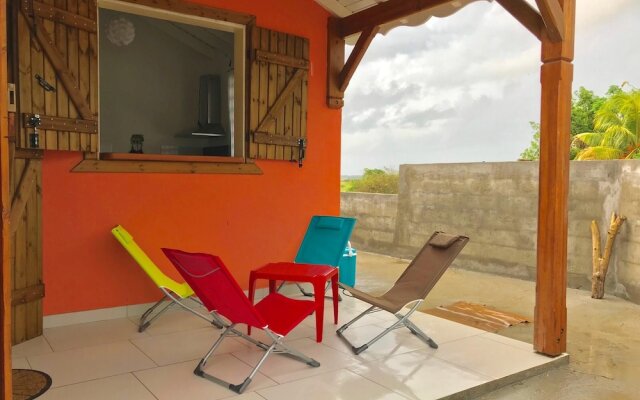 House With 2 Bedrooms in Petit-canal, With Wonderful sea View, Enclosed Garden and Wifi - 8 km From the Beach