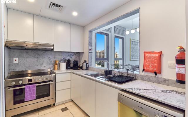 Elegant Pool View 2BR Apartment