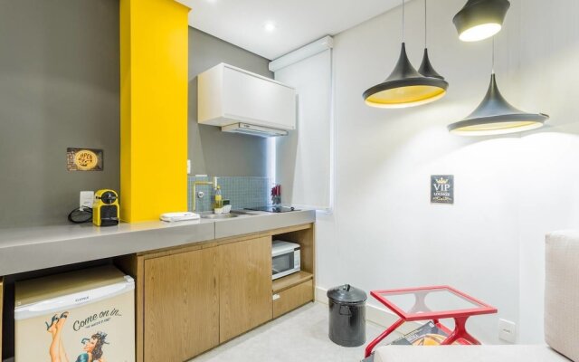 Hp87 Stylish and Cozy Studio in Jardins