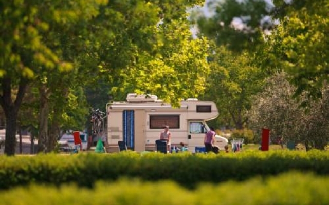 Happy Camp Mobile Homes in Camping Park Umag