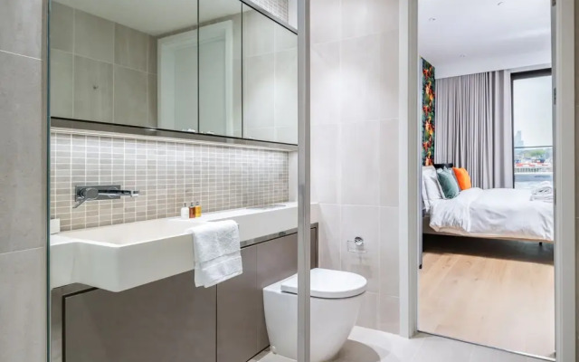 Immaculate New Studio Apartment in Canary Wharf