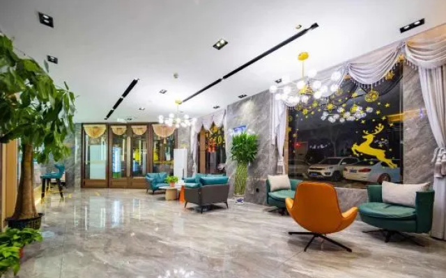 Yijia Hotel (Alashan High-tech Industrial Development Zone Government Branch) – Lobby – Alxa Left Banner