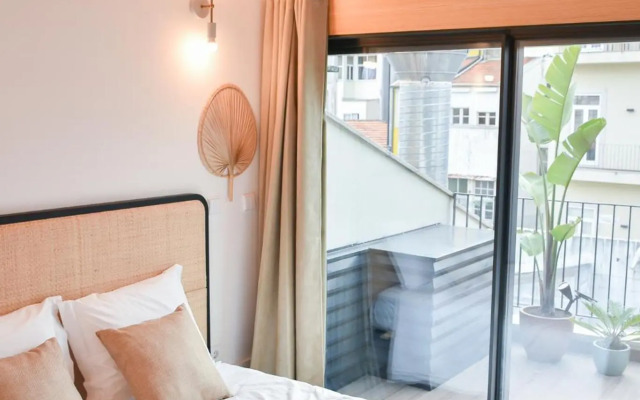 Charmosa penthouse 2 quartos - Batalha - Porto