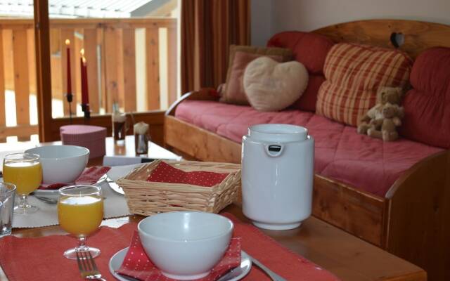 Comfortable studio, located at the ski slopes in Valfréjus