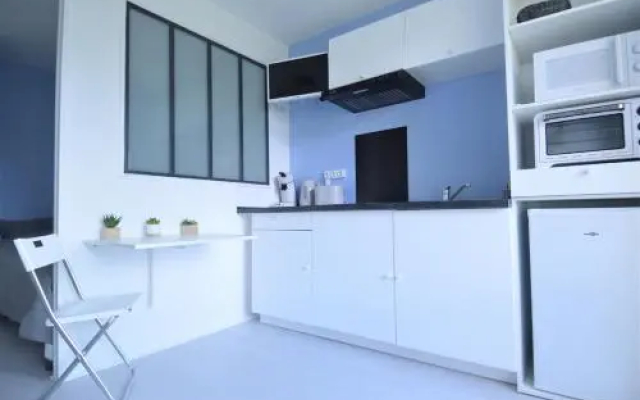 Studio avec loggia - à 200m de la plage - Parking