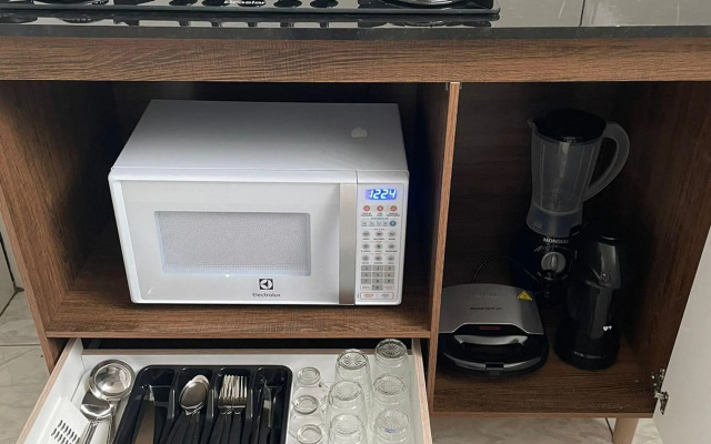 Apartamento amplo, confortável e equipado - Apt 101