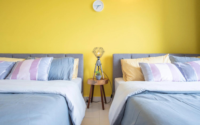 SetiaWalk {BIG GROUP}12Pax WIFI 2C'Park IOI SUNWAY SUBANG USJ – Guest Rooms – Puchong