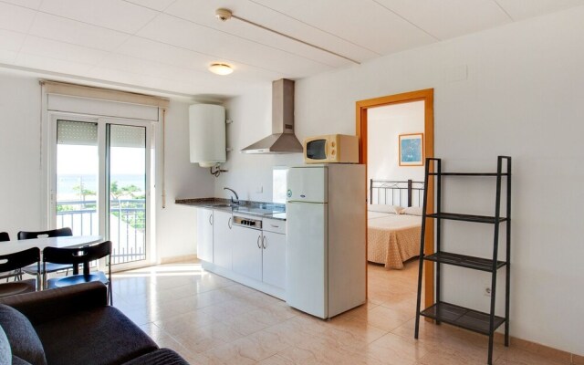 Neat Apartment with Balcony in the Center of Malgrat, 100m From the Beach, 4 Pax