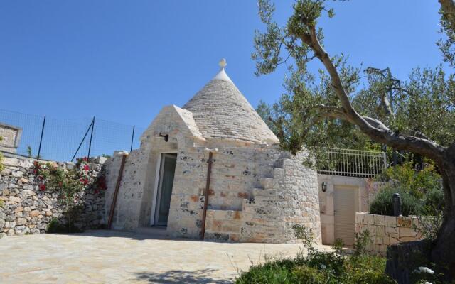 Romantic trullo w/ terrace & pool in Itria Valley