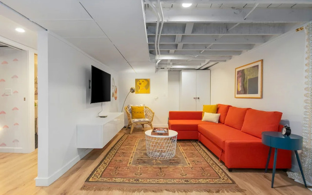 Mid-Century Vibes Basement