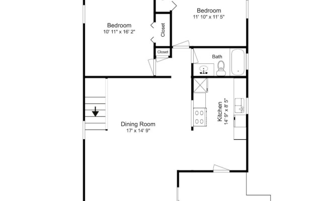 The Purple House - Four Bedroom Home