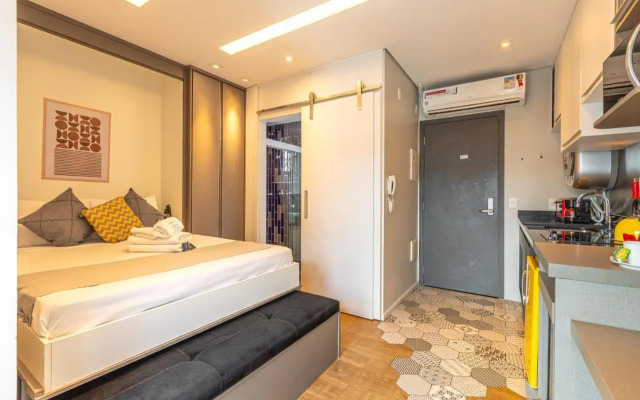 Easy Star - Studio Estiloso na Vila Olímpia - TS03G
