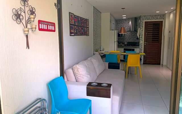 Flats à beira-mar no Carneiros Beach Resort