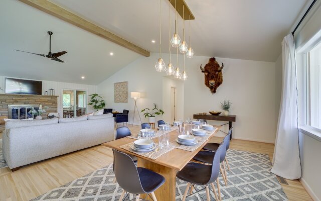 Well-appointed Tulsa Home w/ Fire Pit & Patio!
