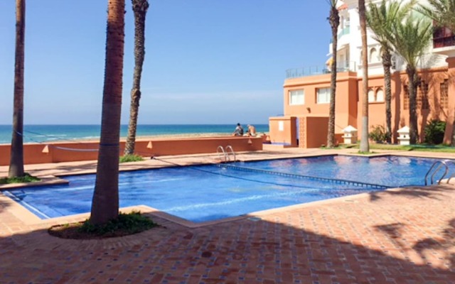 Apartment With 2 Bedrooms in Bouznika, With Wonderful sea View, Pool A