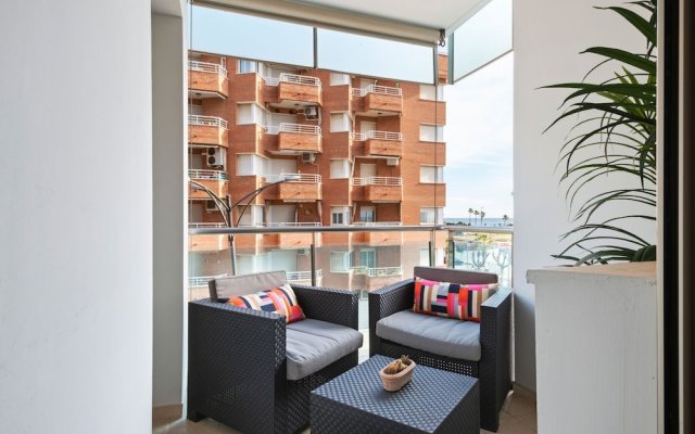 Contemporary Apartment in Pineda de Mar With Balcony