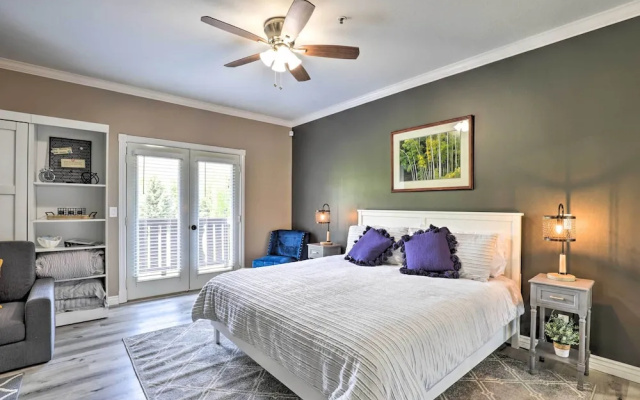 Peaceful Midway Studio w/ Mountain + Golf Views!