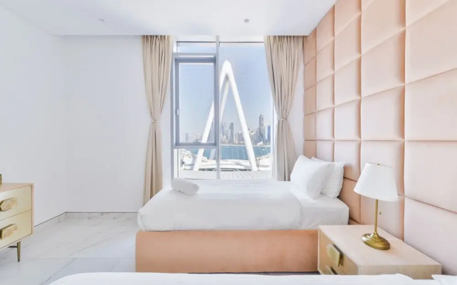 Stylish 2BR on Bluewaters Island