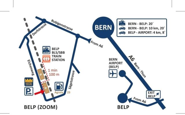 Hine Adon Apart Hotel Bern-Airport