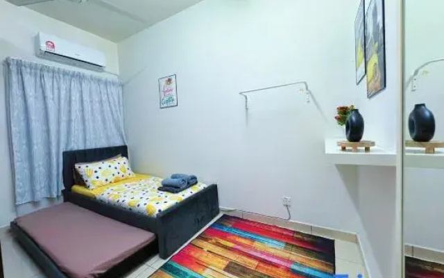 Sri Ixora Kajang | Spacious 3BR w/ Full A/C