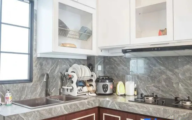 Villa Asana Kolam Renang Private – Kitchen – Sleman