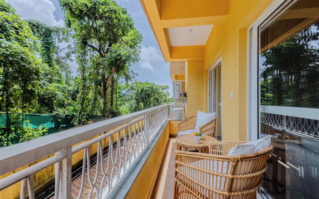 Alaya Stays Veera Marina 1BHK with Pool