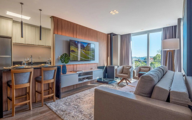 San Telmo 405 - Apto no Centro de Gramado, com garagem