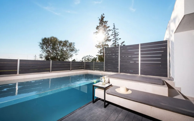 Serene seafront villas