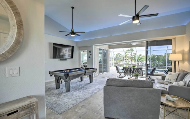 Heated Pool/spa & Dock: Apollo Beach Home on Canal