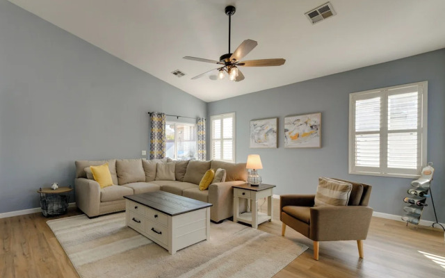 Putting Green & Fenced Yard: Charming Gilbert Home