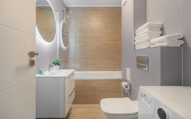 High view by shopping park