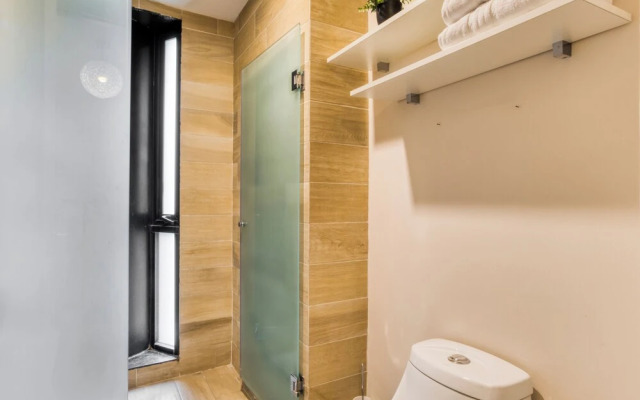 Depa Condesa con Terraza y Home Office