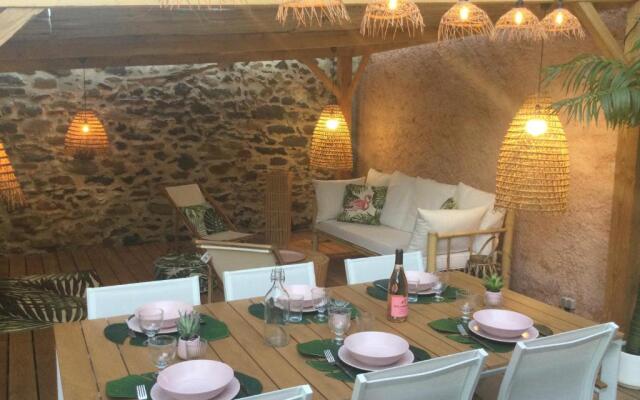 La Boheme. Maison de Village Cosy, Jardin Et Spa.