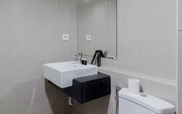 Minimalist and Serene 1BR at Bintaro Embarcadero Apartment