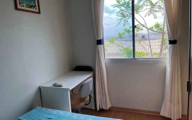 Quarto Privativo com Suite e Ar