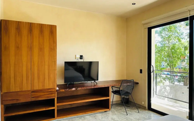 Pool with Private Balcony  Studio S13