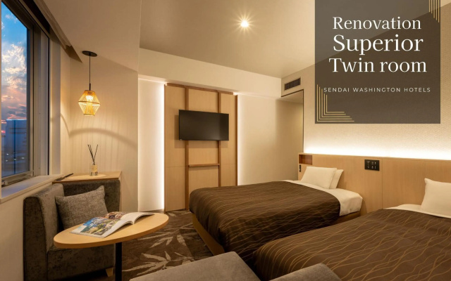 Sendai Washington Hotel – Guest Rooms – Sendai