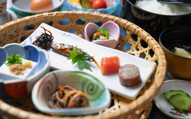 Shirataki Hotel – Meal – Kokonoe