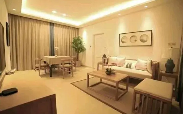 There is a homestay (Haikou Volcano Shop)