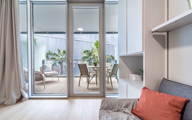 Luxury Waterfront Studio Balcony&Parking
