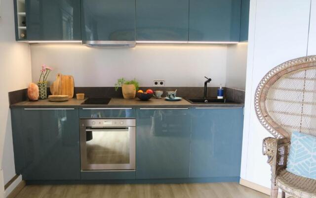 Studio sur la plage vue mer piscine Biarritz