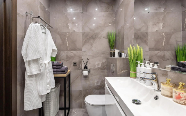 Апартаменты Fishing Vilagge Luxe (Рыбная деревня Люкс) на улице Октябрьская 57