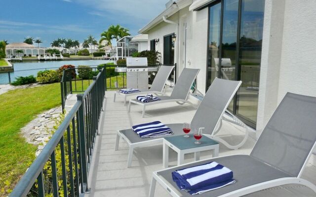 Waterfront Home on key lot With Pool, spa and Views