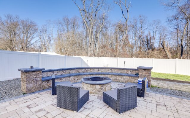 Spacious Ewing Township Home: Home Gym & Deck!