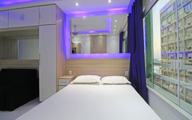 Rio Rentals 021- C037 Studio com vista mar