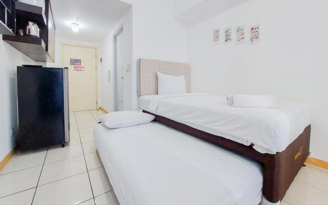 Modern Look Studio Apartment At M-Town Residence Near Sms Mall