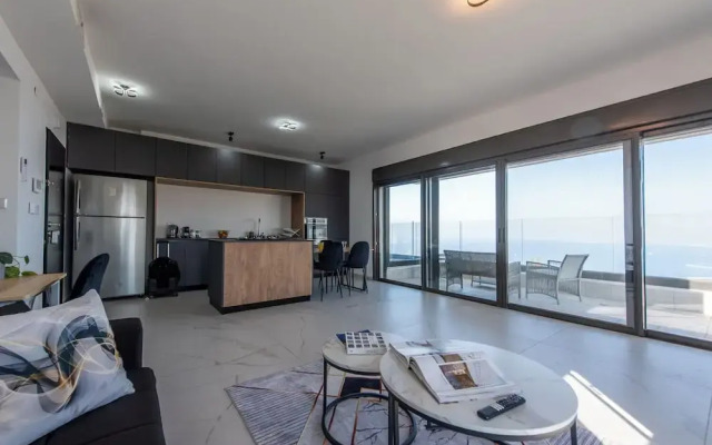 PORT CITY HAIFA-3 Bdrms BAY VIEW Luxury