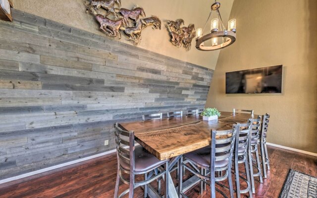 Hot Tub, Game Room & Sauna: Ruidoso Hideaway!