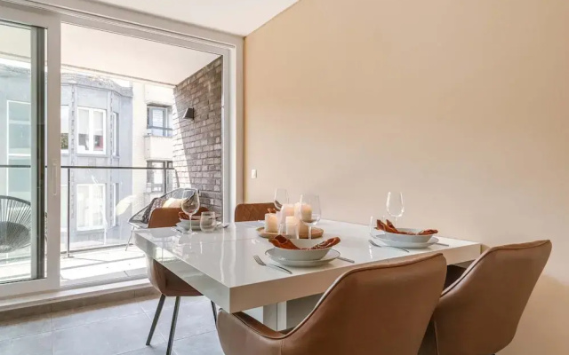 Modern Apartment With Sunny Terrace in Ostend