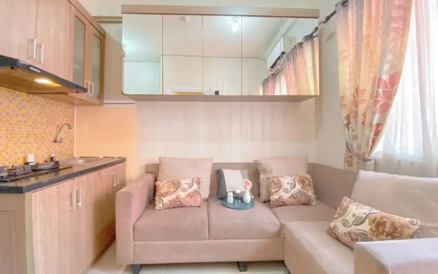 Good and Warm 2BR at Green Pramuka City Apartment